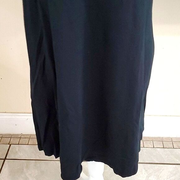 Anthropologie Mauve Black Off Shoulder Ruffled Flare Mini Dress Event Party - Picture 6 of 11